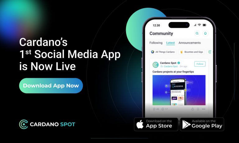 Запущено первое в истории приложение-соцсеть для сообщества Cardano
